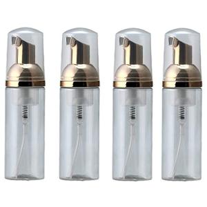 shopdp 4個セット 透明 泡ポンプボトル 泡 ソープ ポンプ ディスペンサー ボトル 50ml 詰め替え容器 (50ml-C)｜kirelab-net