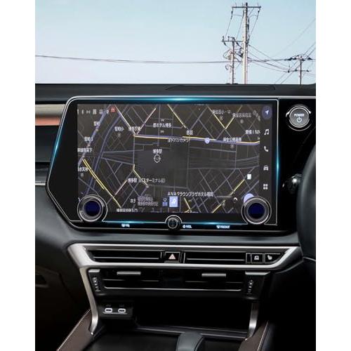 ruiya 反射防止フィルム 新型レクサスRX カーナビ ディスプレイ 14インチ ガラスフィルム ...