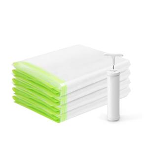 Umimile 布団圧縮袋 圧縮袋 布団 4枚組L×4枚 ふとん圧縮袋 ポンプ付き 防塵防湿 省スペース 引越し/衣替え/旅行｜kirelab-net
