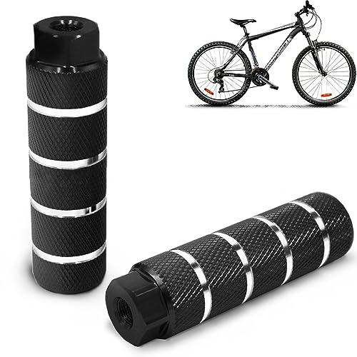 サムコス 自転車ステップ アルミ合金製 2本セット ハブステップ 自転車ペダル 取り付け簡単 ステッ...