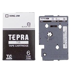 キングジム(Kingjim) テープカートリッジ テプラTR 6mm TC6S 白｜kirelab-net