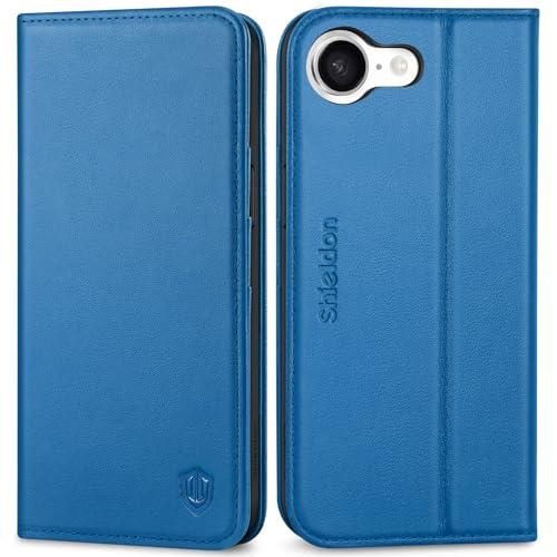 SHIELDON iPhone 16e対応ケース 本革 手帳型 アイホン16e用 スマホカバー 衝撃...