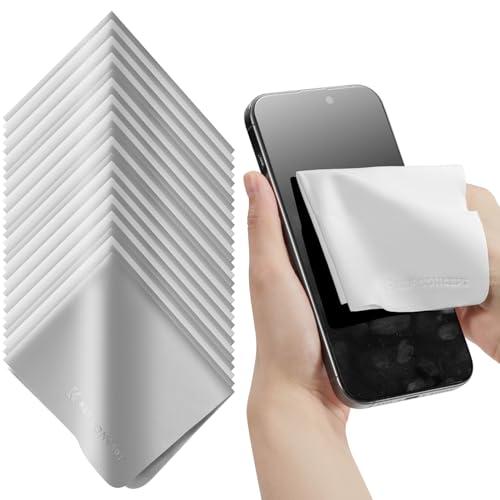 K&amp;F CONCEPT クリーニングクロス 30枚入り メガネ拭き 18cmx15cm 超極細繊維生...