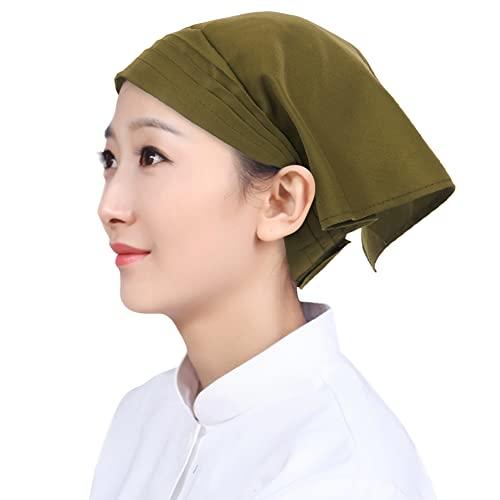 [OTAKUMARKET] 三角巾 大人 用 マジックテープ 付き シンプル 無地 男女兼用 カフェ...