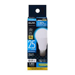 エルパ(ELPA) LED電球ミニクリプトン形 E17 屋内用 昼光色相当 LDA2D-G-E17-G4101｜kirelab-net