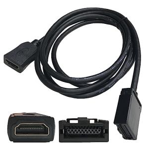 Tr701 HDMI 変換ケーブル Eタイプ Aタイプ E ミラーリング 車載 ビデオ専用 スマートフォン YouTube ユーチューブ トヨタ｜kirelab-net