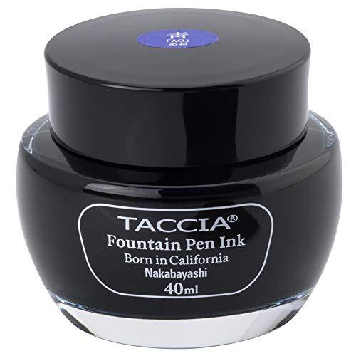 TACCIA すなおいろインク 万年筆インク 水性染料 あお TFPI-WD40-09