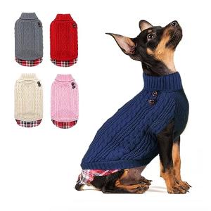 kyeese 犬 服 冬 セーター いぬのふく ドッグウェア ニットセーター 犬の服 秋 冬 防寒 暖かい 可愛い おしゃれ 和風 小型犬 中型｜kirelab-net