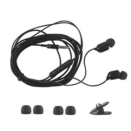 3.5mm有線イヤホン ヘッドホン 両耳 カナル型 イヤフォン ヘッドフォン 重低音 軽量 超長3ｍ...