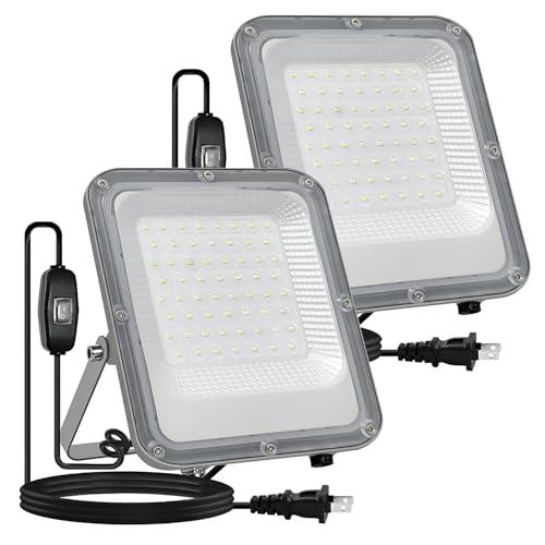 MAGOKORO LED投光器 50W 2セット 6500LM 極薄型 投光器屋外 IP66防水認証...
