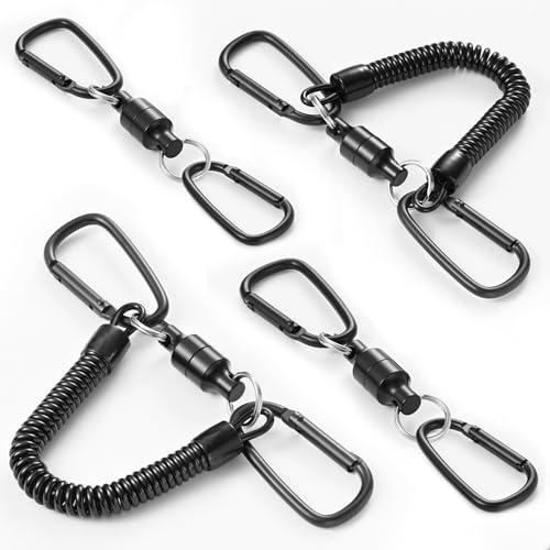 BEIHOO マグネットリリーサー 耐荷重5kg 磁石 強力 マグネットリリース スプリングコード付...