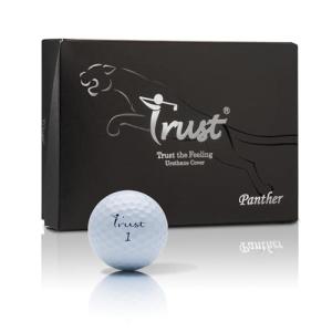 Trustトラストゴルフボール2024Panther(パンサー)ウレタンカバーソフト打感 まっすぐ飛ぶ 止まる BIG MAX高反発コア 両立す｜kirelab-net