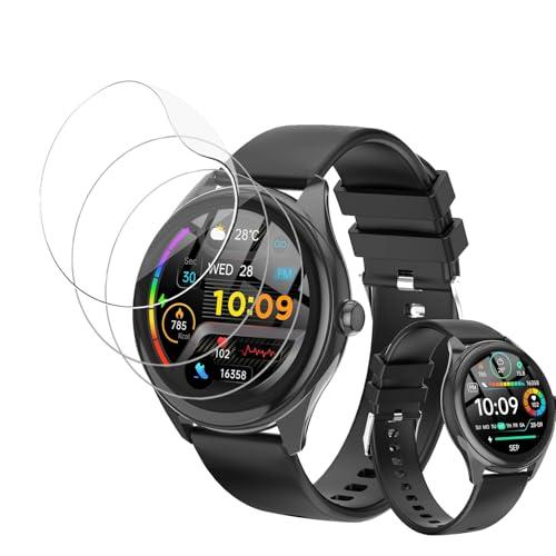 4枚セットFor DIVOAZBVO スマートウォッチ 1.39 インチ 保護フィルム BAOLIN...