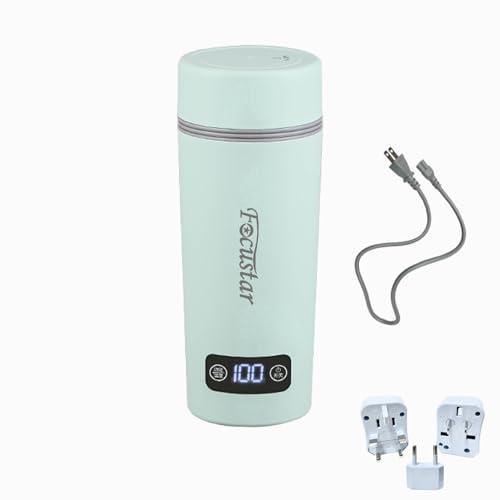 Focustar ポータブルケトル 350ML 電気ケトル 小型 温度調節45℃/60℃/80℃/1...