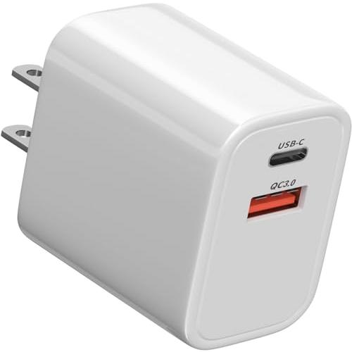 充電器 PD 20W 急速充電器 iPhone 充電器 USB-A&amp;Type-C 2ポート cタイプ...