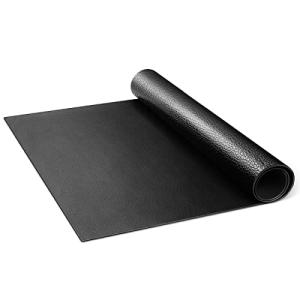 Wolfyok fitness 防音マット ゴムマット 高密度PVC 115*80*0.4cm 自由にカット トレーニングマット 床保護 衝撃吸｜kirelab-net