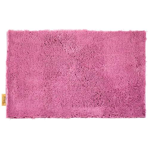 オカ(OKA) 乾度良好Dナチュレ バスマット 約45cm×65cm ローズピンク ( 吸水 速乾 ...