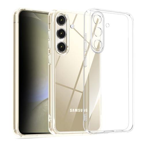 Kakuki for Galaxy S25 ケース ギャラクシー S25 クリア ソフトカバー スト...