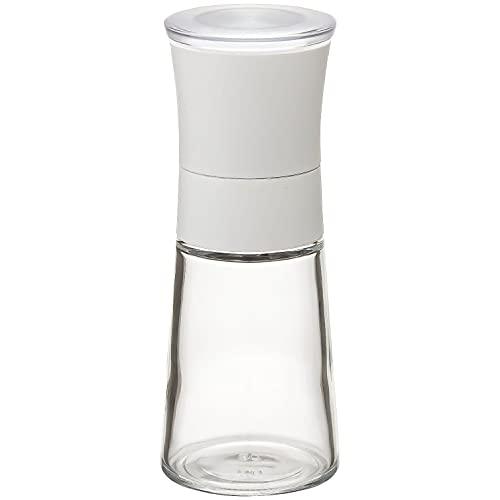 リス ペッパーミル &amp; ソルトミル S ホワイト 80ml(黒胡椒40g) スタビアリュクス