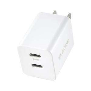 エレコム Type-C 充電器 20W USB PD対応 2ポート USB-C ×2ポート iPhone 16 15 14 Android 等対｜kirelab-net