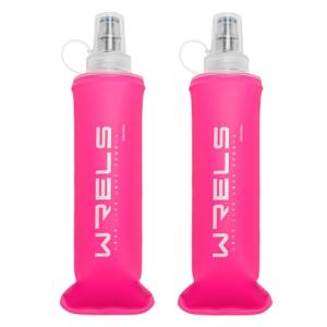 ソフトフラスク ハイドレーション ランニング ボトル 水筒 150ml/250ml/500ml 折りたたみ 防塵キャップ付き 軽量 トララン マ｜kirelab-net