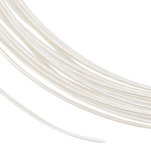 BENECREAT 2m/巻 シルバーワイヤー 線経0.4mm 26GA 999純銀製 銀ワイヤー ...