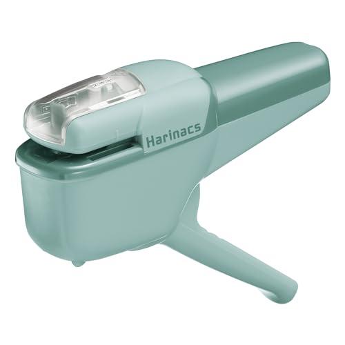 コクヨ ホチキス 針なしステープラー ハリナックス ハンディ 10枚とじ ブルーグリーン SLN-M...