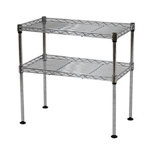 エイアイテック(AITECH)メタルラック本体 メッキ 45x25x45cm KS-MR2D｜kirelab-net