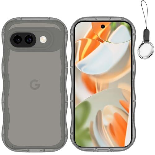 HILEGENER Google Pixel 9A かわいい ケース うねうね 耐衝撃 グーグル ピ...