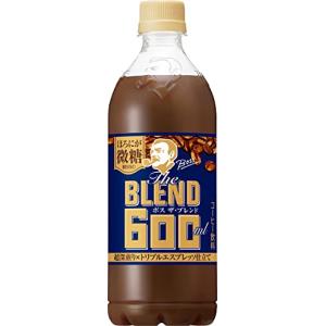 サントリー ボス The BLEND ほろにが微糖 液体 コーヒー 600ml×24本｜kirelab-net