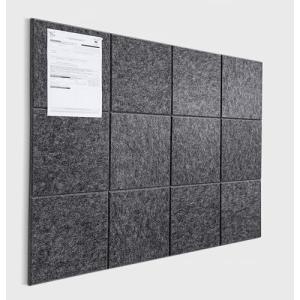 Tyorui コルクボード ダークグレー 90×120cm 壁に貼る フェルトボード DIYコルクボード 大きい 掲示板 オフィス おしゃれな飾｜kirelab-net