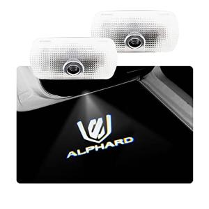 新型アルファード40系 カーテシライト ドアウェルカムライト カーテシランプ LEDロゴ投影 トヨタアルファード40系 カーテシ 色褪せず 車用｜kirelab-net