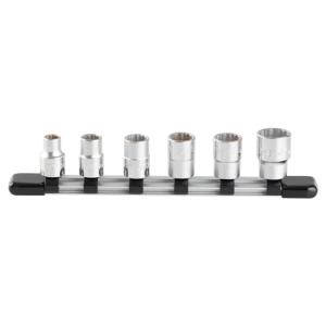 トネ(TONE) ソケットセット(12角・ホルダー付) HD306 差込角9.5mm(3/8) 内容6点｜kirelab-net