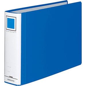 コクヨ パイプ式ファイル エコツインR(両開き) A4 2穴 500枚収容 青 フ-RT655B｜kirelab-net