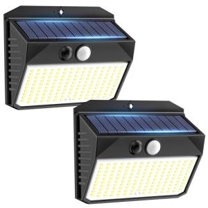 150LED・高輝度 CHORTAU センサーライト 屋外 ソーラー 人感 3つ点灯モード 白色光 IP65防水 人感センサー 防犯ライト 自動｜kirelab-net