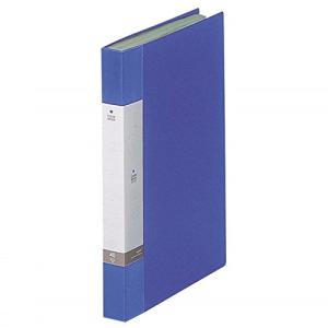 リヒトラブ ファイル クリヤーブック A4 40ポケット 青 G3202-8｜kirelab-net