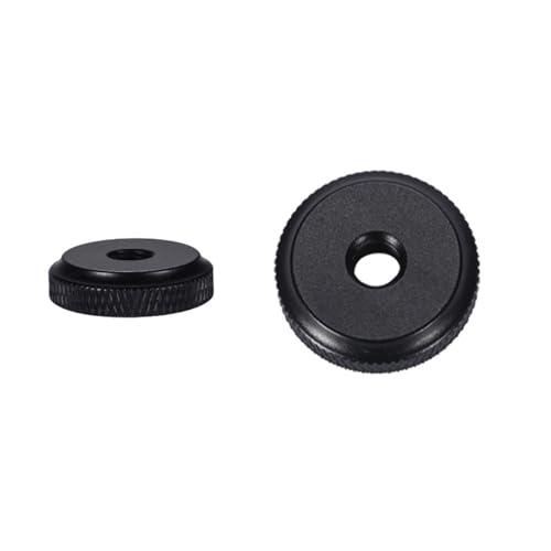 SZSL 1/4止めメスネジ 2個入り 1/4 ロック ナット ネジアダプター カメラ 三脚用 耐久...