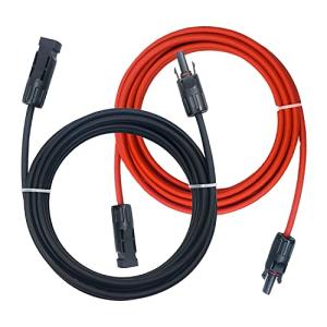 MC4 延長ケーブル ソーラーケーブル ソーラーパネル延長ケーブル 6m 4SQ 1500V ソーラーパネルPV延長ケーブル 太陽光パネル用ケー｜kirelab-net