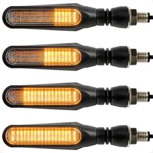 evermotor LED流れるウインカー バイク 12V 汎用 防水 高輝度 Eマーク対応 36LED 4個セット｜kirelab-net