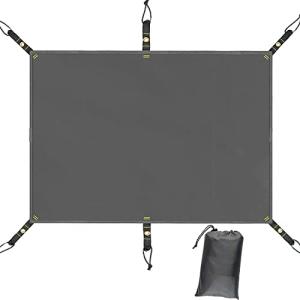 Farfly テントシート 防水加工 耐水圧3000mm グランドシート 厚手 アウトドア キャンプ 登山 ハトメつき 取付簡単 収納袋付き (｜kirelab-net