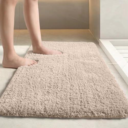 バスマット AYO 速乾 吸水 お風呂マット 洗える 滑り止め ?50x80cm マイクロファイバー...