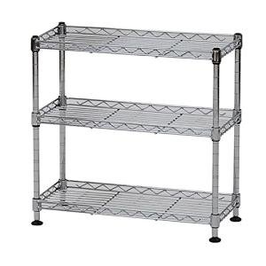 エイアイテック(AITECH) メタルラック本体 メッキ 45x20x45cm KS-MR3D｜kirelab-net