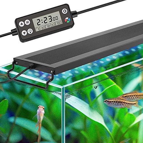 hygger 水槽ライト LEDアクアリウムライト 45-60CM対応 新開発のDIYモード WRG...