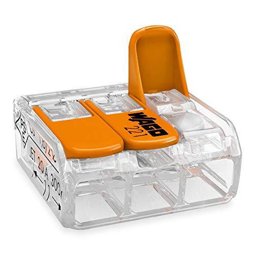 ワゴジャパン ワンタッチコネクター 接続線数3本 50個入 WFR-3