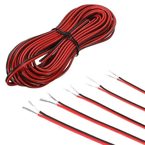 電線 ケーブル 20m 22AWG 2Pin コード 接続ケーブル LEDテープライト LEDストリ...