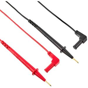 エルパ (ELPA) テストリード テスター 計測機器 パーツ バナナ式 2個入 赤 黒 100-50｜kirelab-net