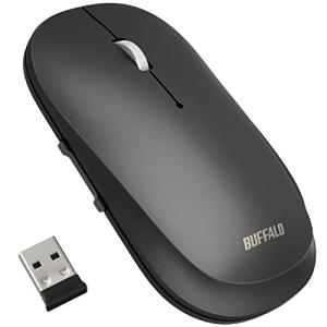 バッファロー ワイヤレス モバイルマウス 2.4GHz レシーバー付属 FLEXUS 薄型軽量 5ボタン 戻る/進むボタン搭載 無線 静音 Bl｜kirelab-net