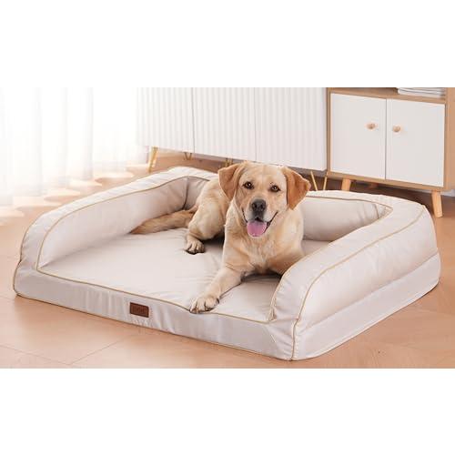 EMME 犬 ベッド 清掃しやすい 防水 ペットベッド ペットソファー 犬用ベッド 洗える さらさら...