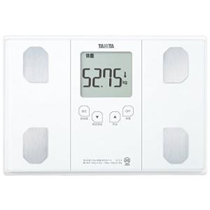 タニタ 体重計 体組成計 50g ホワイト BC-314 WH 自動認識機能付き/立掛け収納OK｜kirelab-net