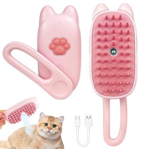 GOKEI ペットサロントリマー監修 ペットブラシ 猫 ブラシ 犬 噴霧式 抜け毛取り USB充電式...